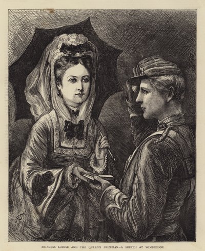 Princess Louise and the Queen